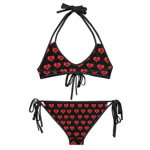 Love Fights Black Bikini