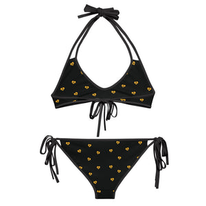 Love Fights BLK GLD Bikini