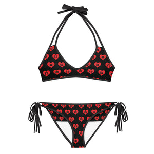 Love Fights Black Bikini