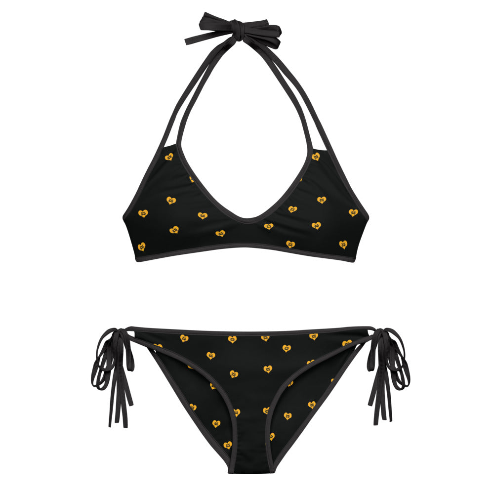 Love Fights BLK GLD Bikini