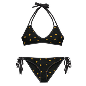 Love Fights BLK GLD Bikini