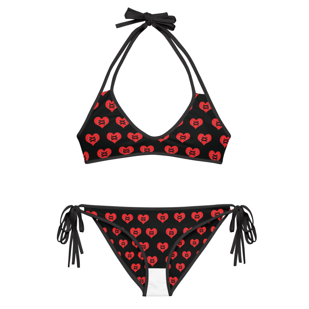 Love Fights Black Bikini