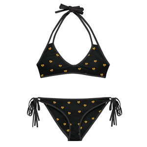 Love Fights BLK GLD Bikini