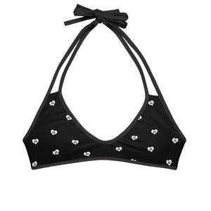 Love Fights BW Bikini Top