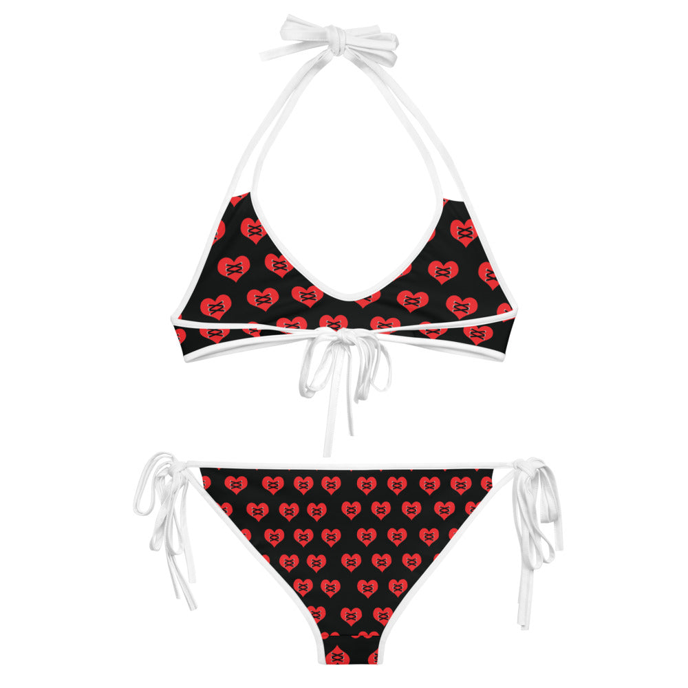 Love Fights Black Bikini