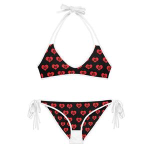 Love Fights Black Bikini