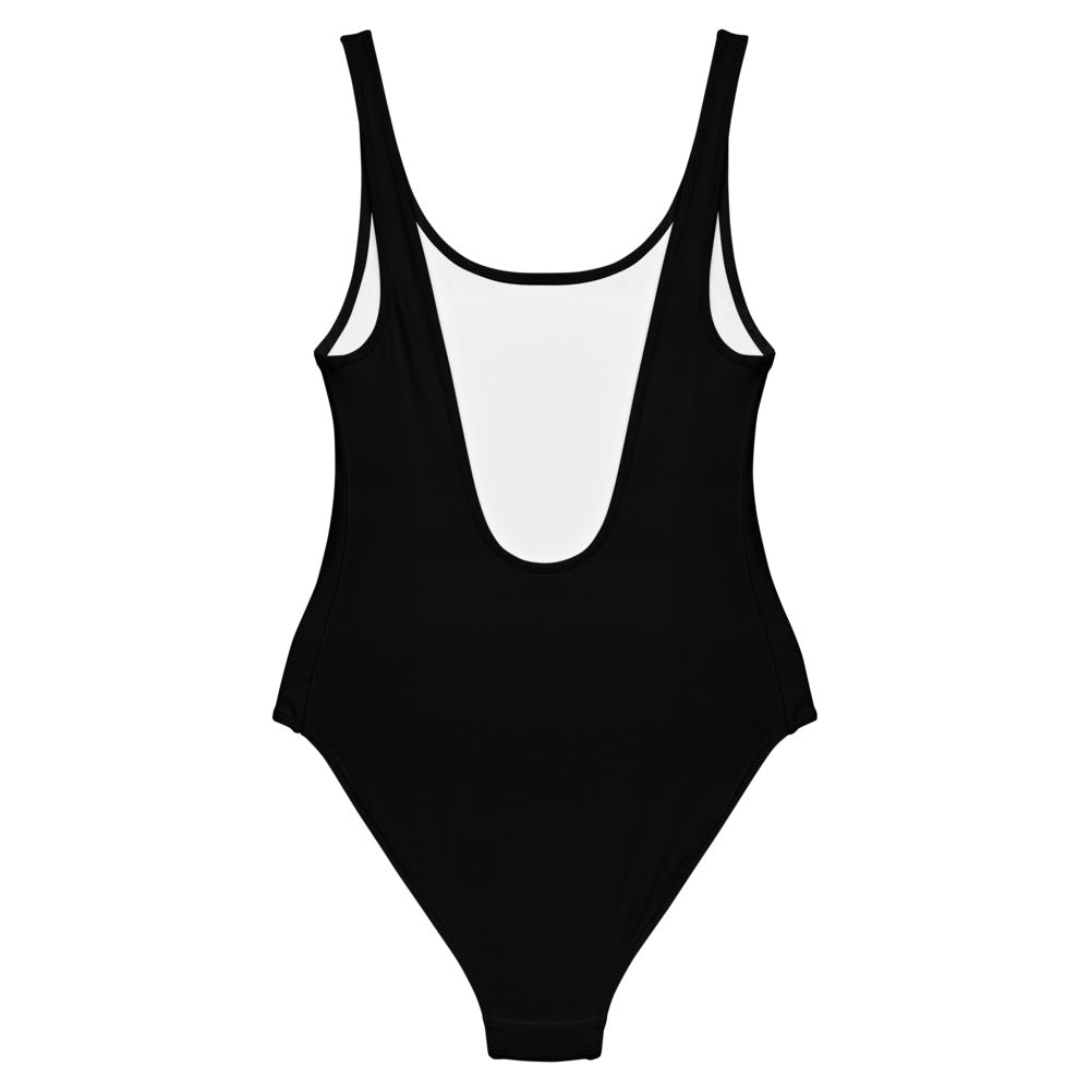 Best Friends Right Black One-Piece Swimsuit