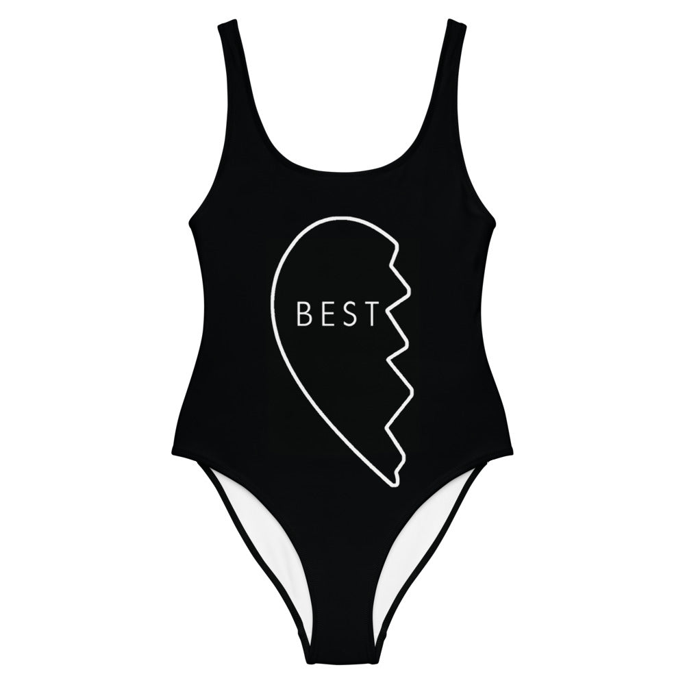 Best Friends Left One-Piece Swimsuit
