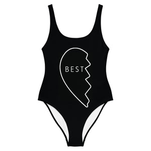 Best Friends Left One-Piece Swimsuit