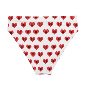 Love Fights Recycled High-Waisted Bikini Bottom