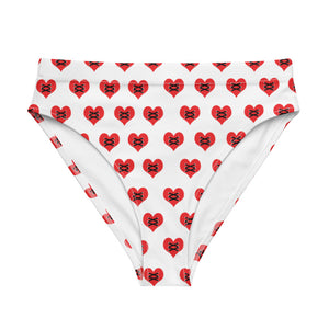 Love Fights Recycled High-Waisted Bikini Bottom