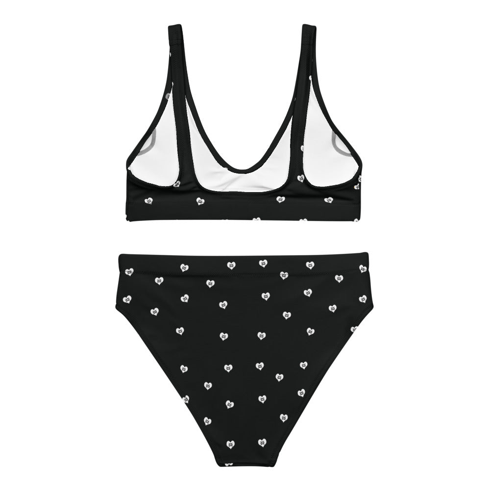 Love Fights BW2 Recycled High-Waisted Bikini