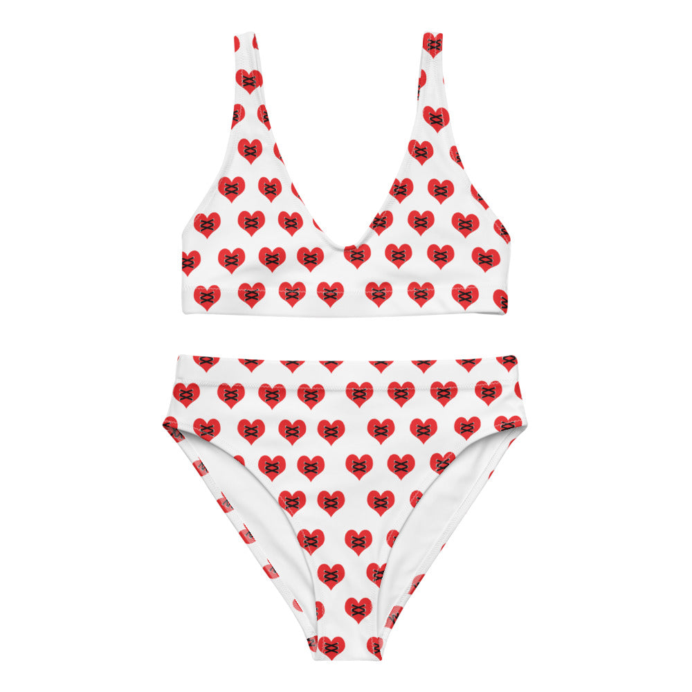 Love Fights Recycled High-Waisted Bikini