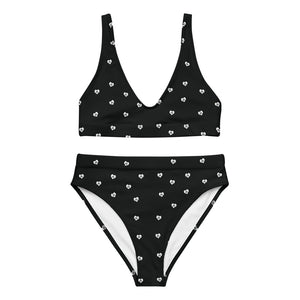 Love Fights BW2 Recycled High-Waisted Bikini