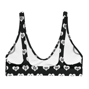 Love Fights Recycled Padded Bikini Top
