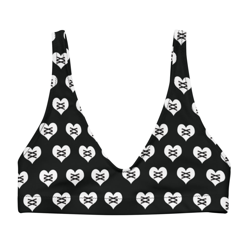 Love Fights Recycled Padded Bikini Top