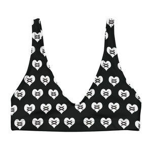 Love Fights Recycled Padded Bikini Top