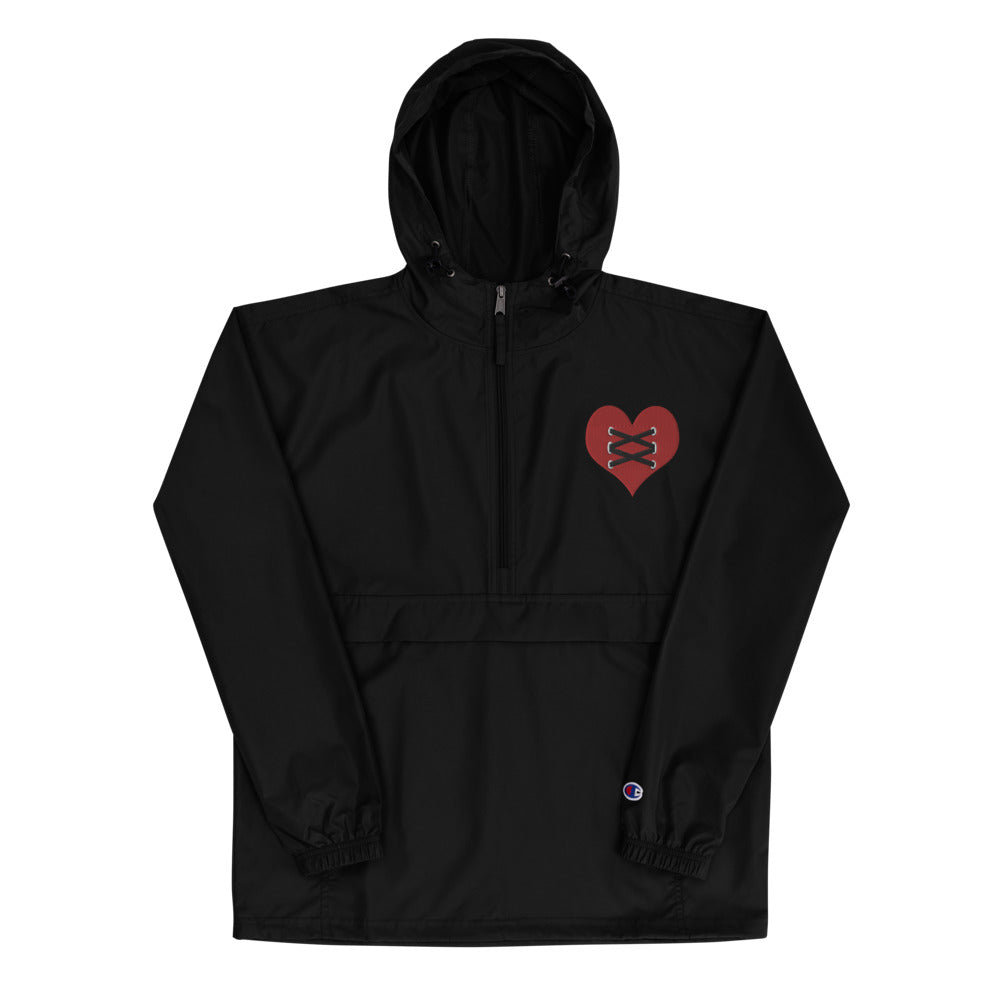 Love Fights Embroidered Champion Packable Jacket