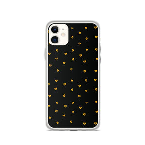 Love Fights BLK GLD iPhone Case