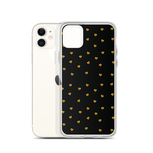 Love Fights BLK GLD iPhone Case