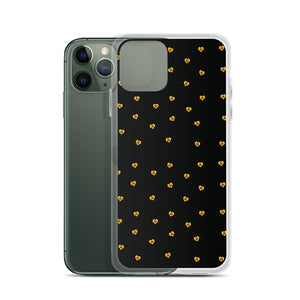 Love Fights BLK GLD iPhone Case