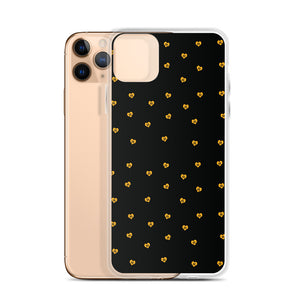 Love Fights BLK GLD iPhone Case