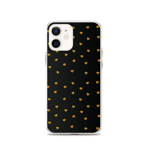 Love Fights BLK GLD iPhone Case