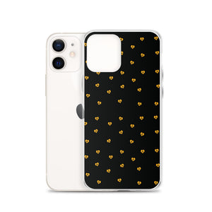 Love Fights BLK GLD iPhone Case