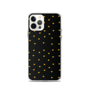 Love Fights BLK GLD iPhone Case