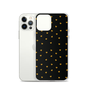 Love Fights BLK GLD iPhone Case