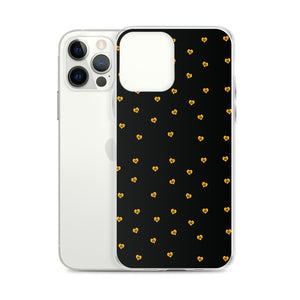 Love Fights BLK GLD iPhone Case