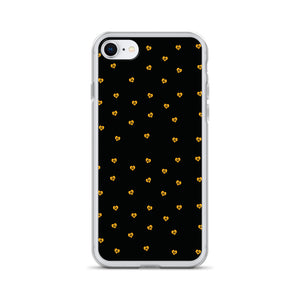 Love Fights BLK GLD iPhone Case
