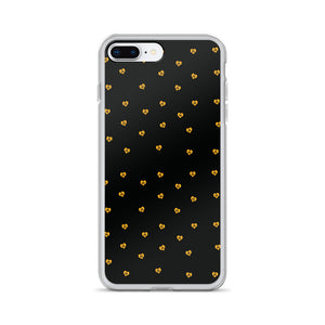 Love Fights BLK GLD iPhone Case
