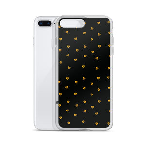 Love Fights BLK GLD iPhone Case