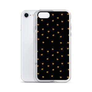 Love Fights BLK GLD iPhone Case
