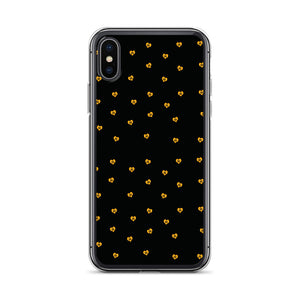 Love Fights BLK GLD iPhone Case