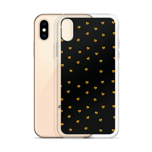 Love Fights BLK GLD iPhone Case