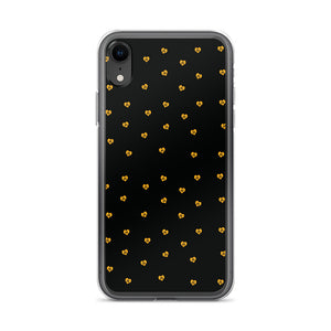 Love Fights BLK GLD iPhone Case