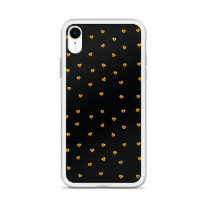 Love Fights BLK GLD iPhone Case