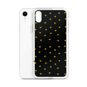 Love Fights BLK GLD iPhone Case