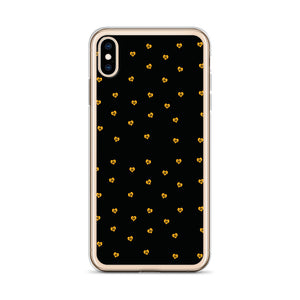 Love Fights BLK GLD iPhone Case