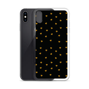 Love Fights BLK GLD iPhone Case