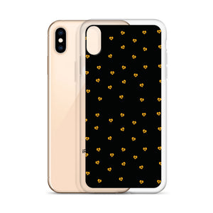 Love Fights BLK GLD iPhone Case