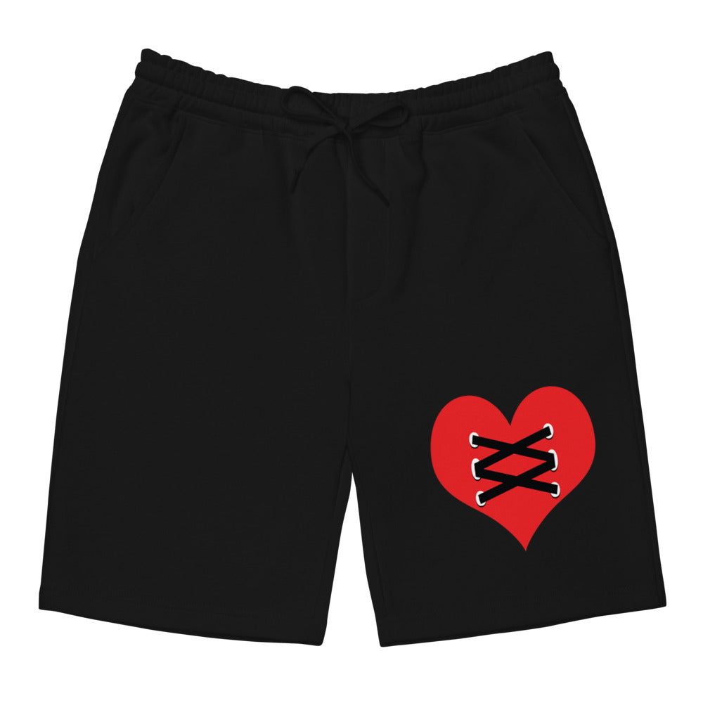 Love Fights Men's Fleece Shorts