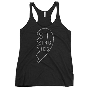 Best Friends Half Right Women's Racerback Tank